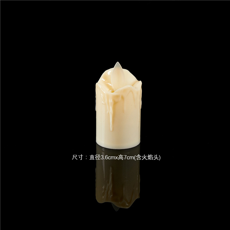 led electronic candle lights, wedding and birthday scene decoration props, simulated swinging candles, tea wax Application Scenario