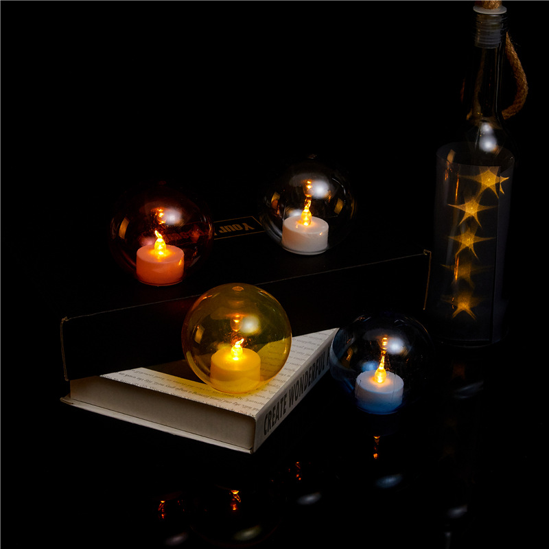 Romantic electronic candles, LED proposal candle lights, confession props, birthday decoration creative items, ball lights details Picture