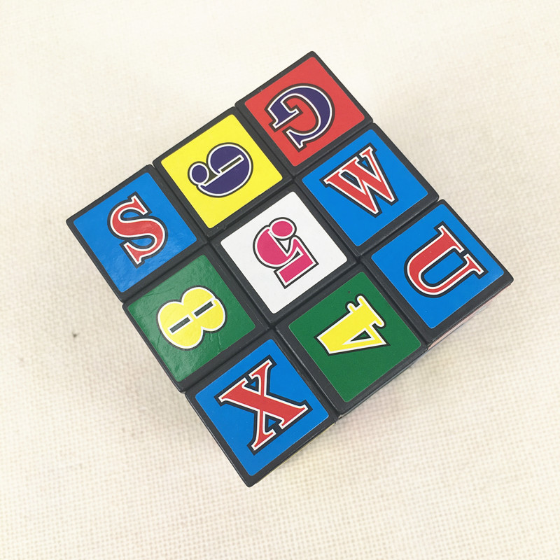 Factory direct sales of opp bagged 7.0 children's Intelligence Rubik's Cube 3x3 six-color Rubik's Cube children's toys Specification image