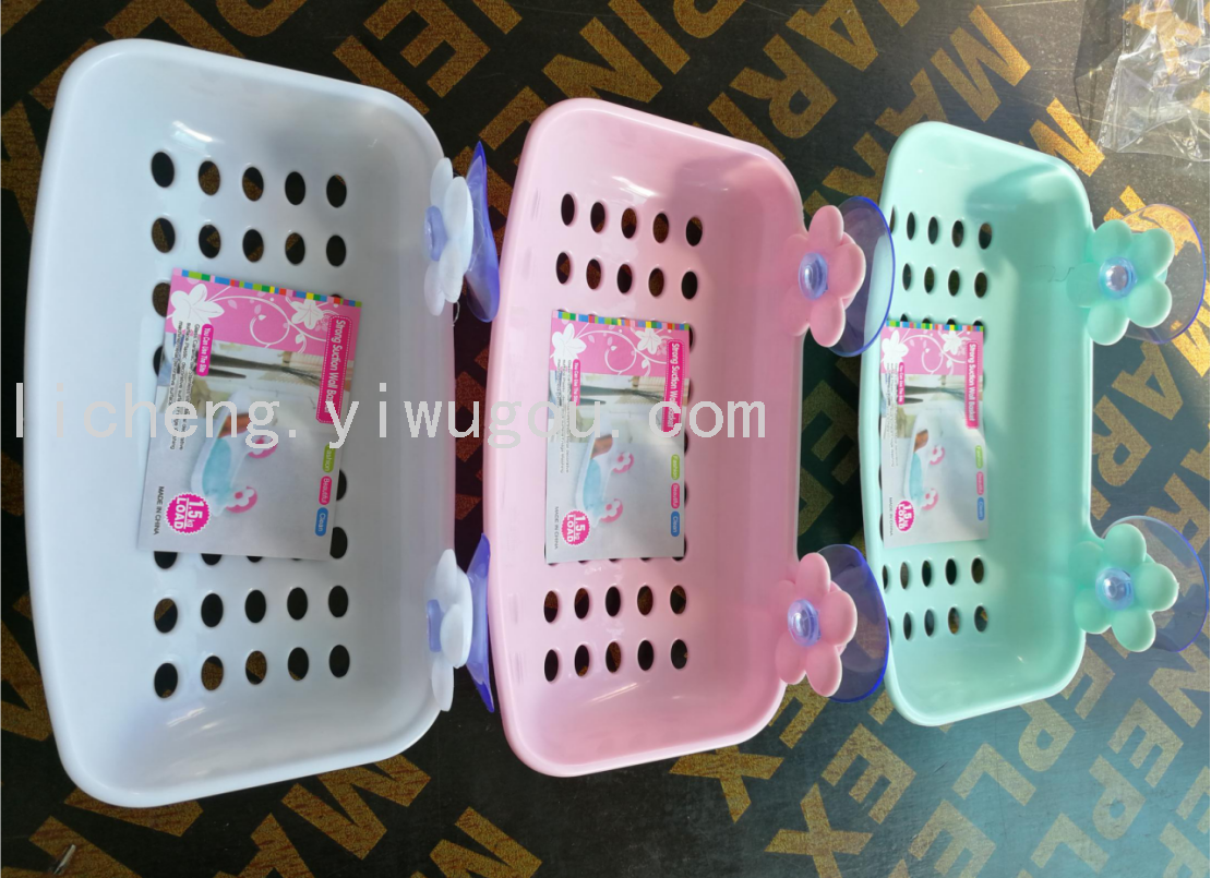 Plastic soap box, suction cup, soap box, soap box details Picture