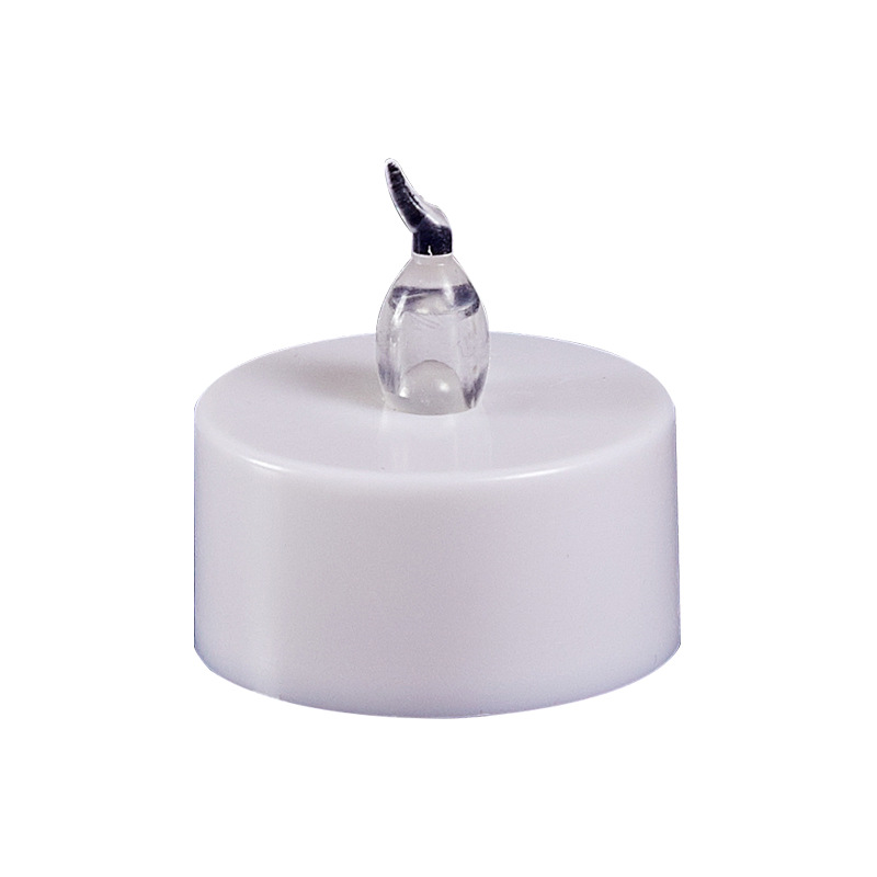 Factory direct sales of transparent core tea wax led electronic candles, electronic simulation candles, Christmas electronic tea wax Item Picture