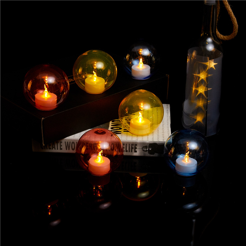 Romantic electronic candles, LED proposal candle lights, confession props, birthday decoration creative items, ball lights