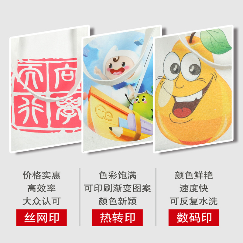 Customized canvas bags, advertising canvas bags, logo cotton drawstrap bags, blank hand-held eco-friendly shopping bags manufacturers Application Scenario