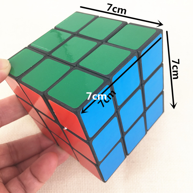 Factory direct sales of opp bagged 7.0 children's Intelligence Rubik's Cube 3x3 six-color Rubik's Cube children's toys