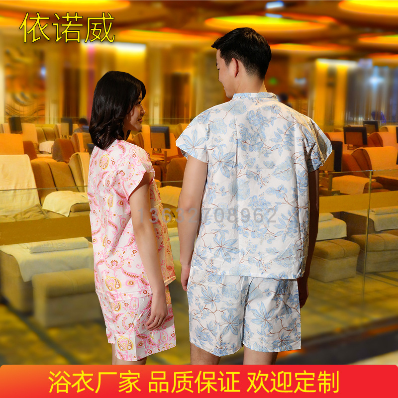 浴袍实物图