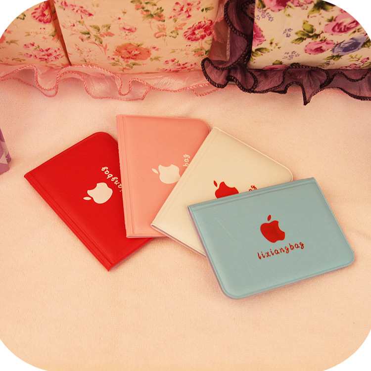 Manufacturers direct romantic fashion card bag Apple design bag high quality card bag bank card set
