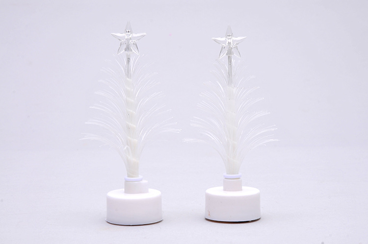 Cross-border exclusive LED light-emitting Christmas fiber optic tree, seven-color changing Christmas gift decoration, display and toy arrangement Specification image