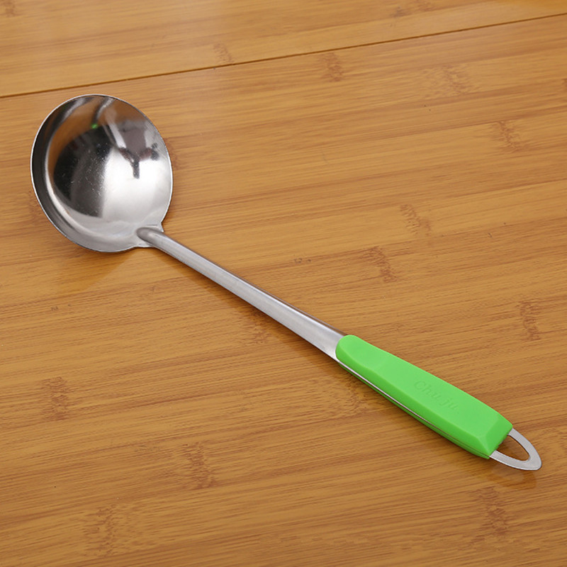 Venta directa de fábrica hot pot cuchara hot pot colada con mango de color cuchara pequeña con mango largo wholesale dos yuan fuente Specification image