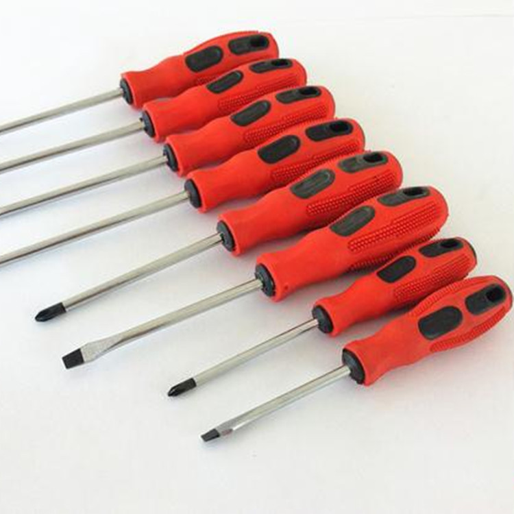 Wholesale of ordinary massage handle screwdrivers, cross-head screwdrivers, screwdrivers, repair tools, and manual screwdrivers details Picture