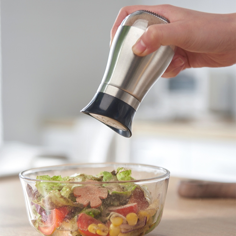Creative stainless steel seasoning bottle, pepper bottle details Picture