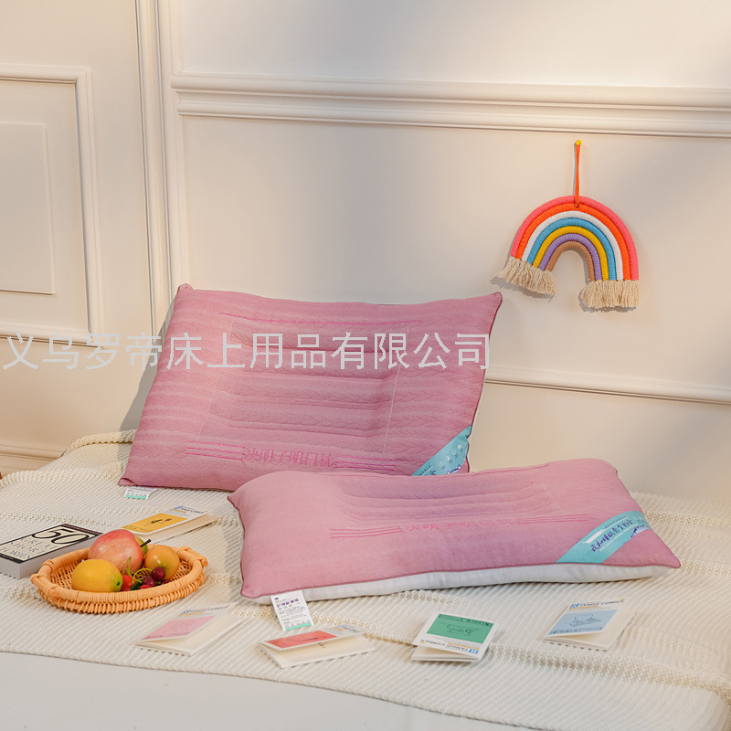 وسادة العنق الرقبة تساعد الأسرة في النوم خلال الفصول الأربعة Specification image