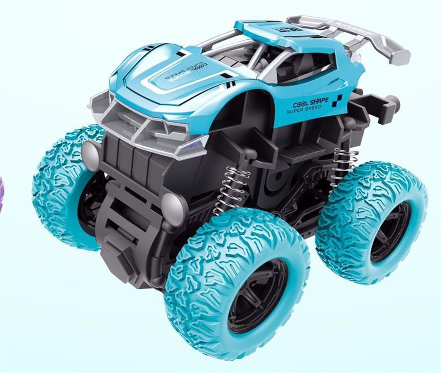 Children's toys, four-wheel drive vehicles, inertial off-road vehicles, boys' model cars, large-wheel stunt toy cars, night market and street stall supplies Specification drawing
