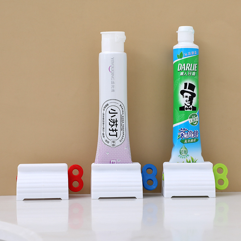 Automatic toothpaste squeegee, lazy facial cleanser squeegee, manual toothpaste clip, creative manual toothpaste squeegee details Picture
