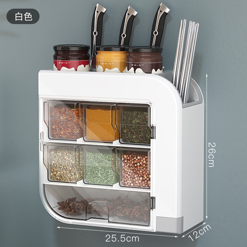 علبة توابل مطابخ متعددة التميمات متعددة الأغراض Specification image