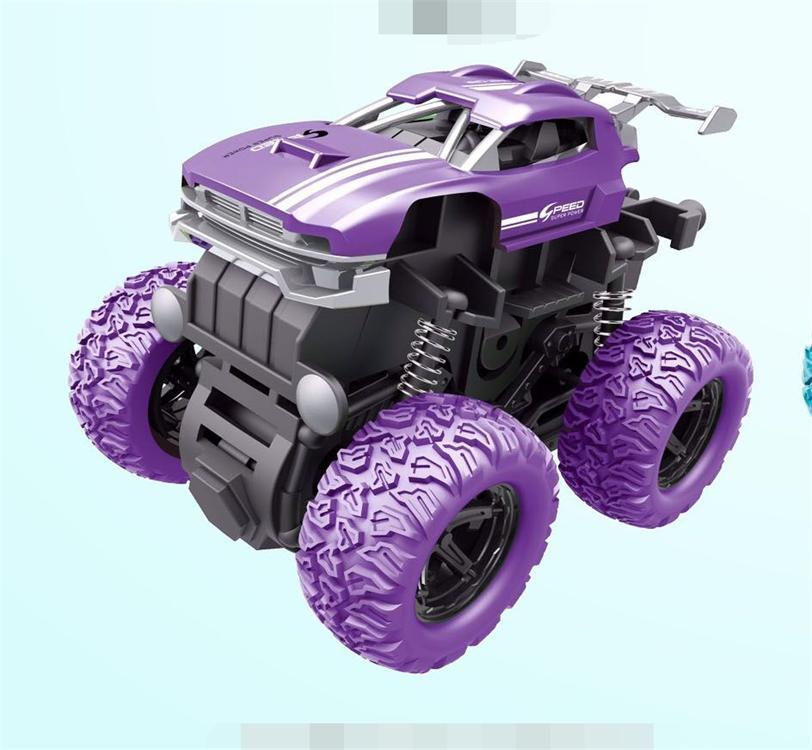 Children's toys, four-wheel drive vehicles, inertial off-road vehicles, boys' model cars, large-wheel stunt toy cars, night market and street stall supplies details Picture