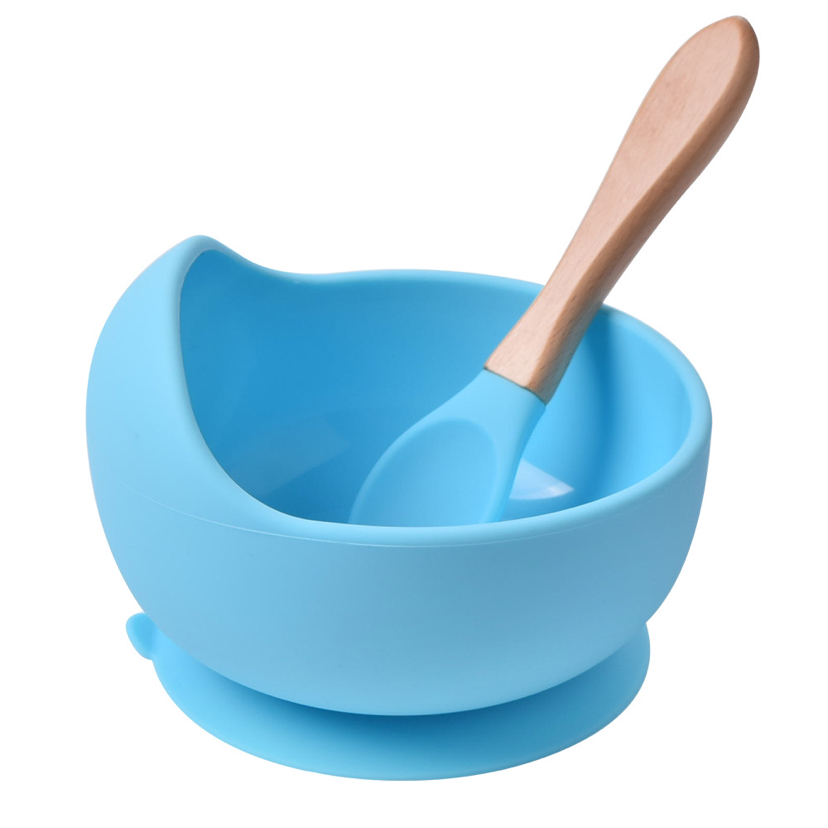 Baby succión bowl con cuchara details Picture