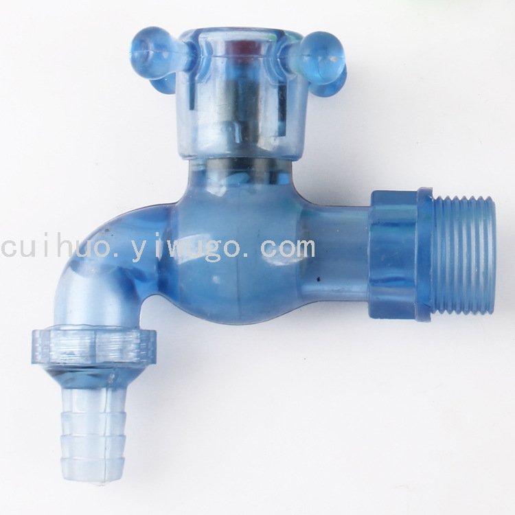 Semi-transparent plastic faucets, plastic spouts, plastic PP cold water faucets, outdoor mops, pool spouts wholesale Application Scenario