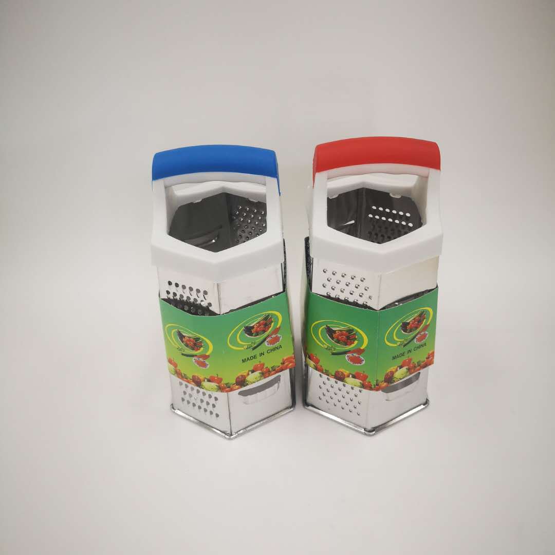 The factory's multi-functional six-sided grater for kitchen small four-sided cheese and fruit and vegetable grater is in stock Item Picture