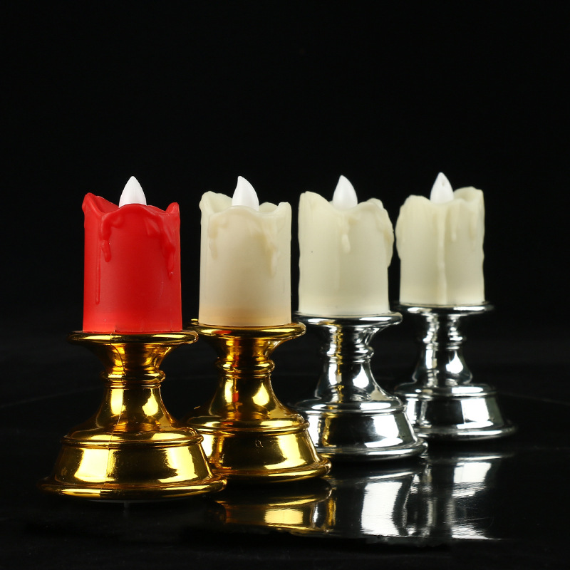 Electronic tears LED candle battery candle festival wedding LED candlestick no smoke candle dinner candle wholesale