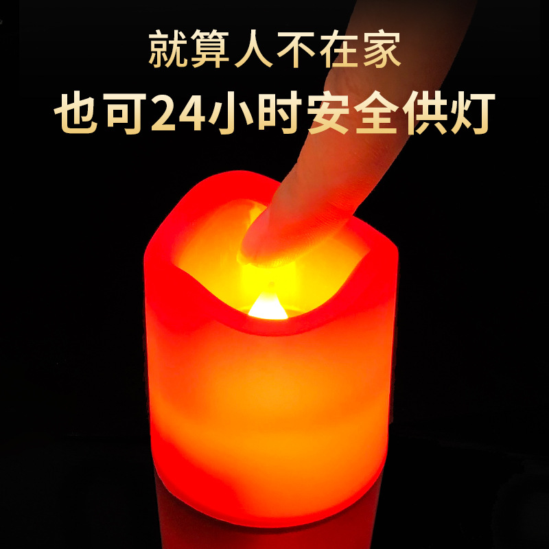 Wholesale of electronic light wave electronic luminous candles for proposal, birthday declaration, unextinguishable led candle lights Specification image