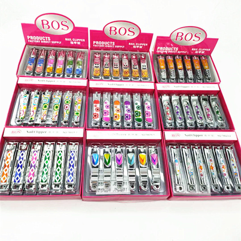 Wholesale nuevo cortador de uñas de tamaño grande en una caja de 12 uñas cortador wholesale de dos dólares tienda fuente
