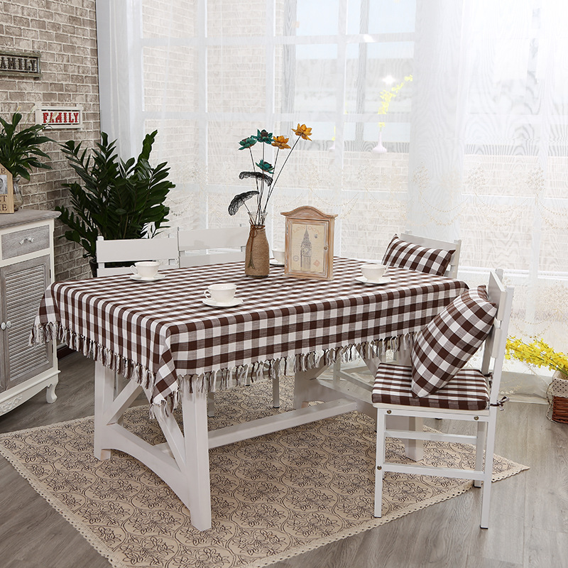 餐桌布艺/台布/桌布实物图