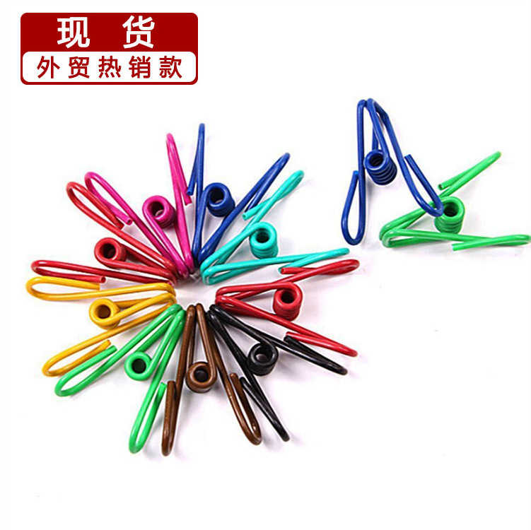 Colorful drying and fixing small clips, household food sealing anti-phoenix plastic clips