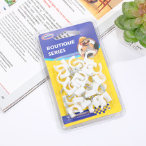Manufacturers direct 8.5mm10mm round steel nail wire clip cable clip cable tie blister packaging