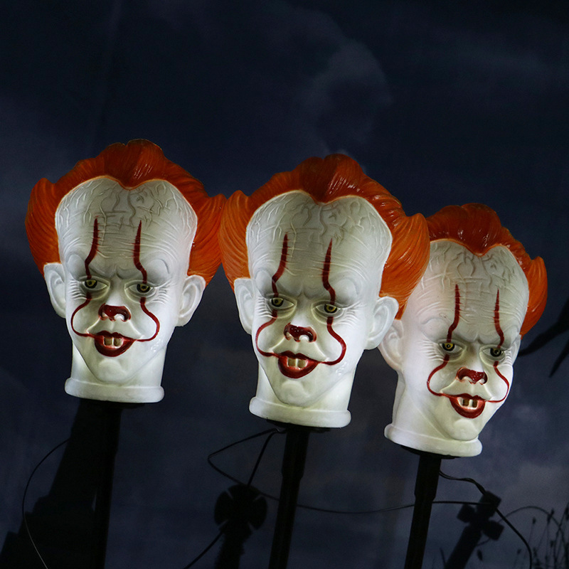 Ground lamp: Halloween decoration, clown's ground lamp room, outdoor courtyard garden ground lamp, lawn lamp, cross-border Application Scenario