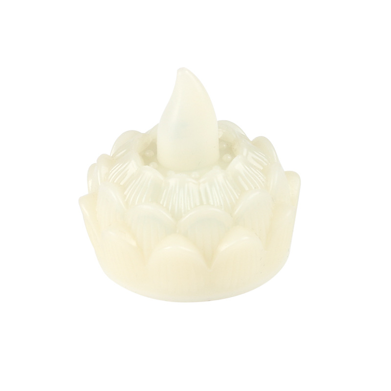 Wholesale lotus Buddha lanterns, LED electronic swing candles, atmosphere arrangement, Buddha worship, lotus flower lanterns, simulated candle lamps, customized Item Picture