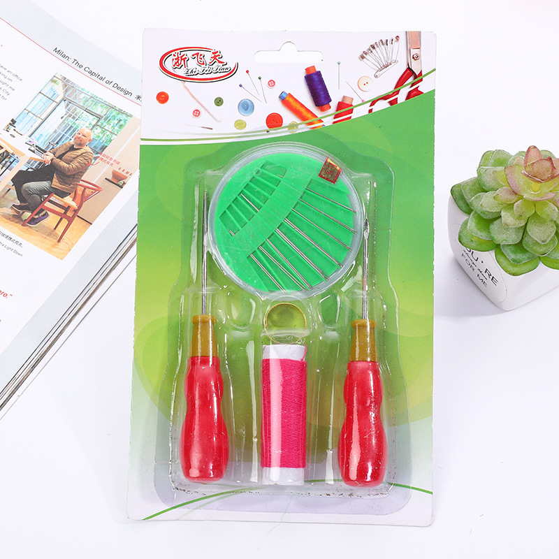 厂家直销家庭经济实惠装2支装葫芦钩针套装组合2元店日用百货