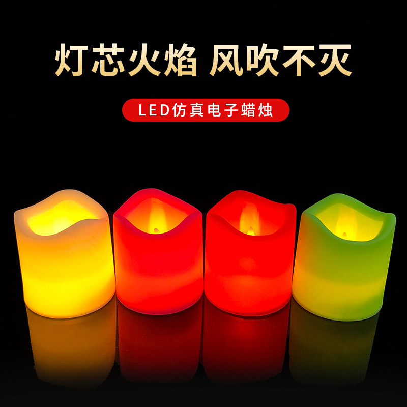 Wholesale of electronic light wave electronic luminous candles for proposal, birthday declaration, unextinguishable led candle lights Application Scenario