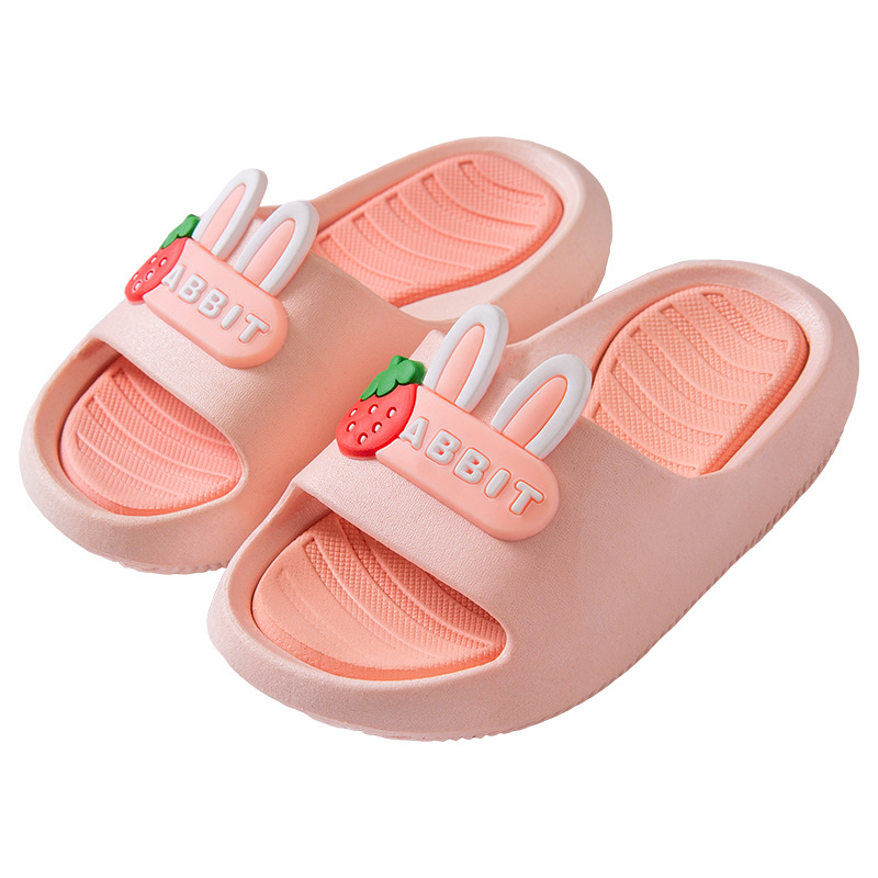 New children's slippers for summer girls, cartoonish and cute, indoor princess bath, small, medium and large babies, and children's cool slippers Item Picture