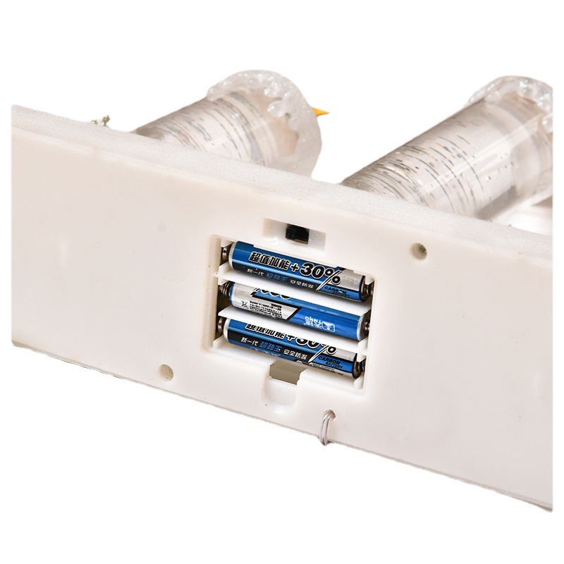 Three creative new transparent crystal jelly candles, water-filled and bubbling electronic candle lamps, wholesale from the manufacturer Item Picture