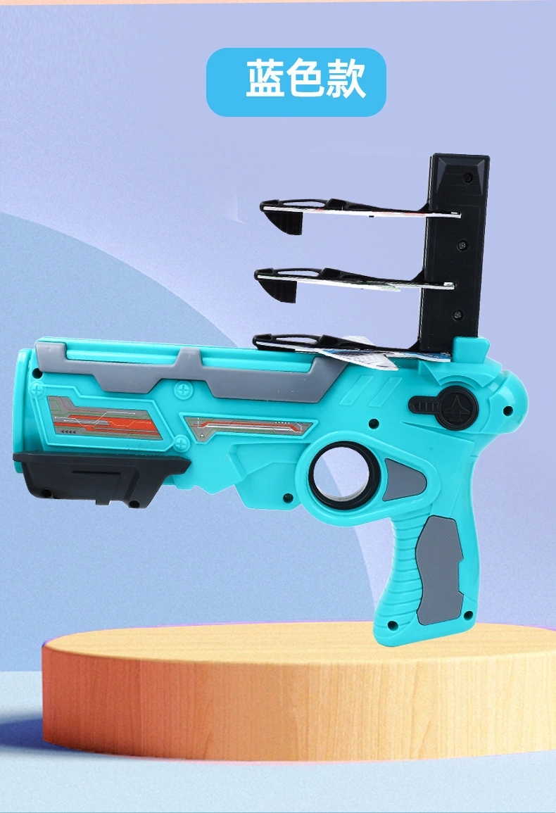 New catapult aircraft, foam toy gun launcher, paraglider model, children's outdoor toys, boys' street stall Item Picture