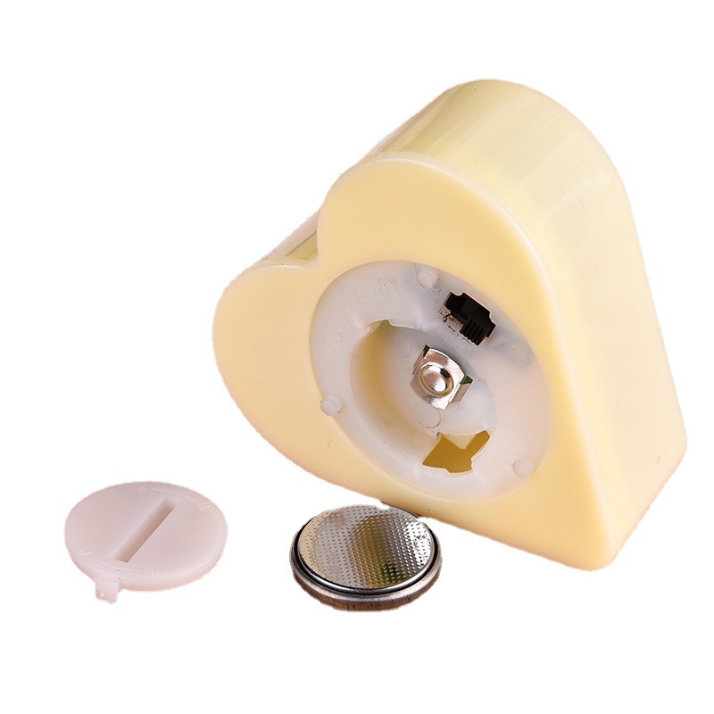 New heart-shaped candle creative swing electronic candle customization Valentine's Day confession candle box wholesale Item Picture