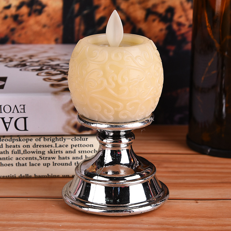 LED candlesticks, electronic swing candles, wholesale in stock, cylindrical handcrafted birthday banquet craft candles, consignment details Picture