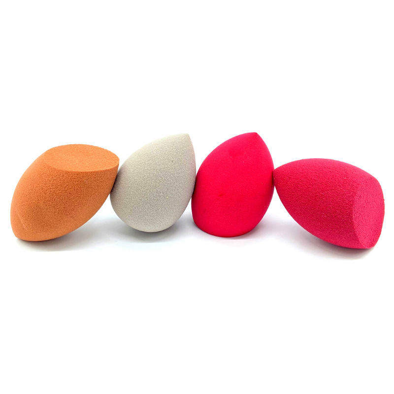 Factory direct supply of soft and fluffy A-grade beauty egg powder puff, diagonally cut water drop combination sponge egg, no powder to eat makeup egg Item Picture