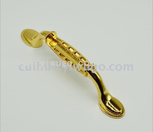 Modern cabinet drawer door handles, European-style furniture hardware handles, solid zinc alloy, simple and fashionable handles Item Picture