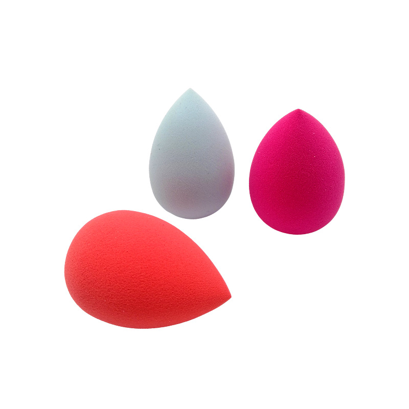 The powder puff expands when soaked in water, forming hydrophilic water droplets. Non-latex beauty egg, makeup sponge, air cushion powder puff factory direct sales Item Picture