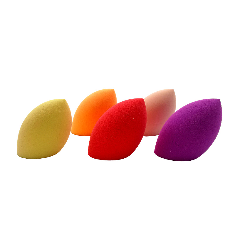 Factory direct sales and wholesale can customize powder-free makeup tools, gourd water droplet oblique cut non-latex powder puffers, and beauty eggs