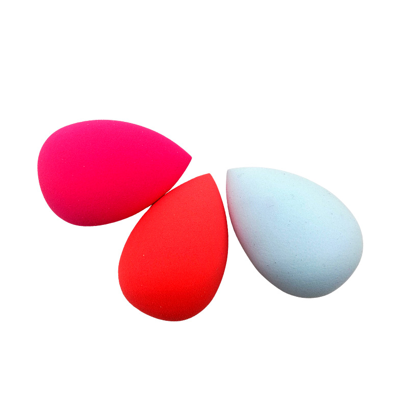 A-grade water drop powder puff, multi-color, enlarges when soaked in water, beauty egg, non-sticking powder, skin-friendly makeup powder puff, beauty tool wholesale details Picture