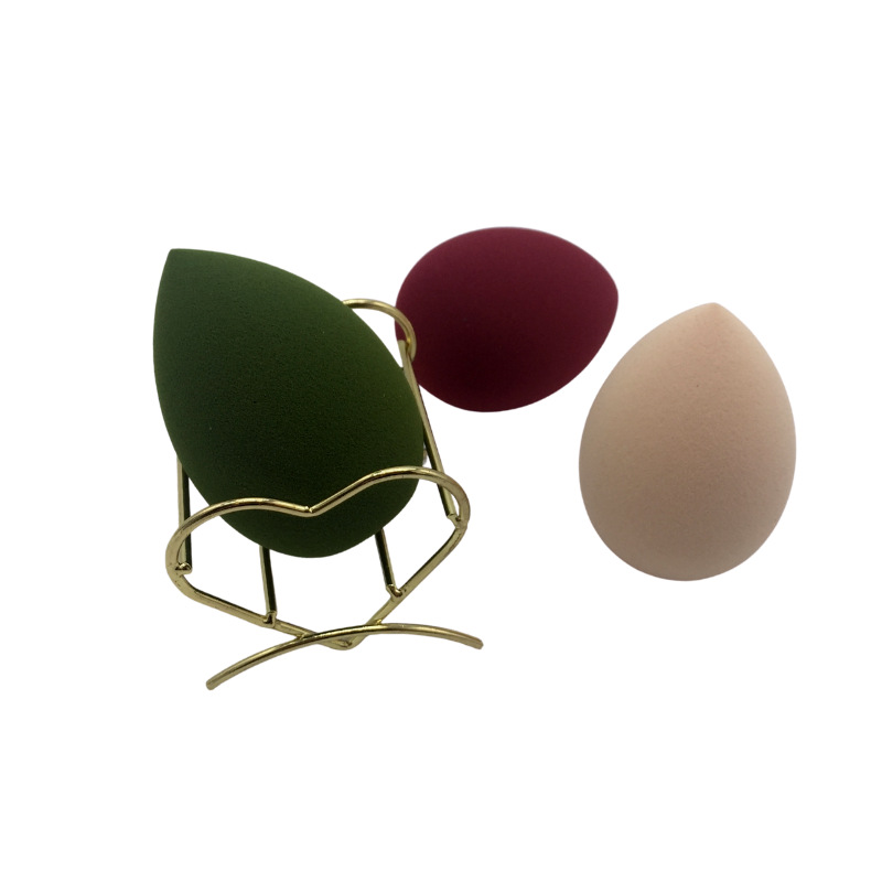 The original manufacturer does not eat powder. The powder puff is extremely soft and bounces instantly. It is a dry and wet dual-purpose non-latex makeup teardrop-shaped makeup egg details Picture