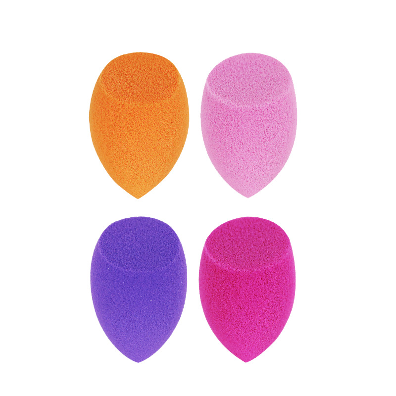 The manufacturer's new micro-coarse-hole makeup remover, beauty egg facial cleansing sponge, water drop gourd diagonal cut face wash and cleansing puff Specification image
