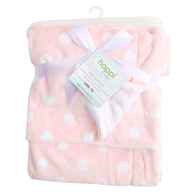 婴儿毛毯外贸定制新生儿棉柔软抱被幼儿园午睡盖毯批发详情图2