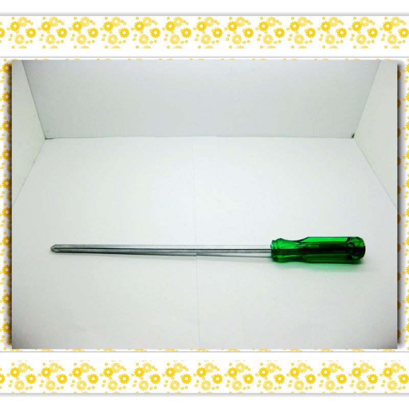 8-inch Phillips screwdriver Crystal transparent handle small driver screw Screwdriver screwdriver