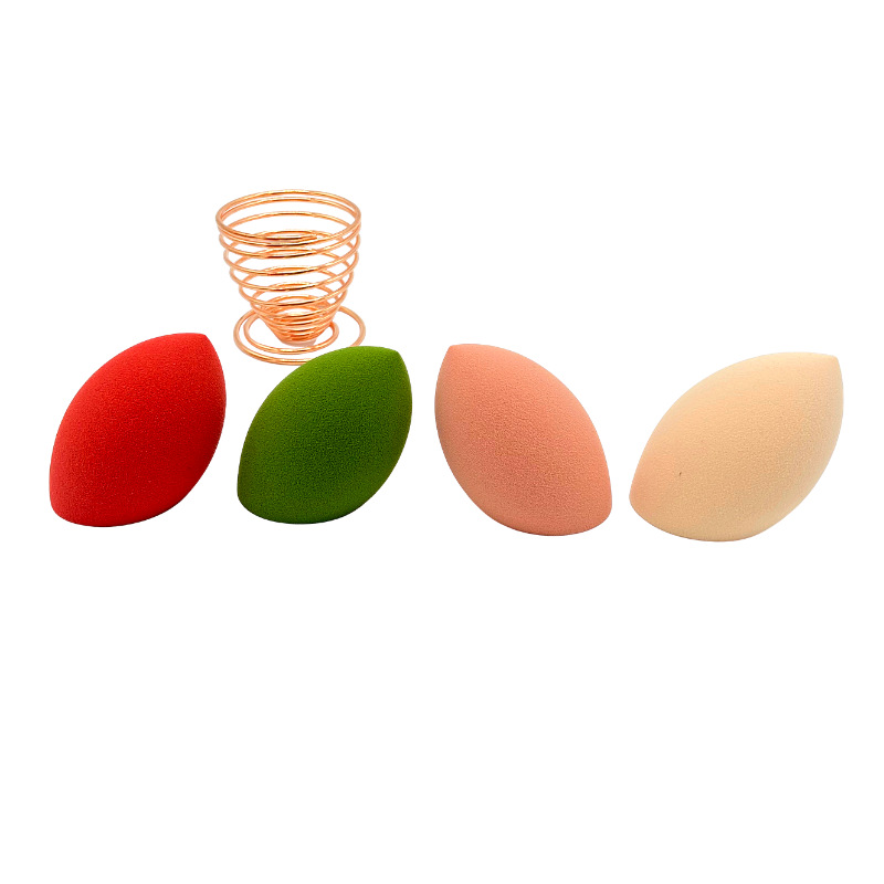 Oblique cut powder puff, dry and wet dual-purpose, powder-free beauty egg, cotton pad, colored makeup cushion, sponge, makeup tool Application Scenario