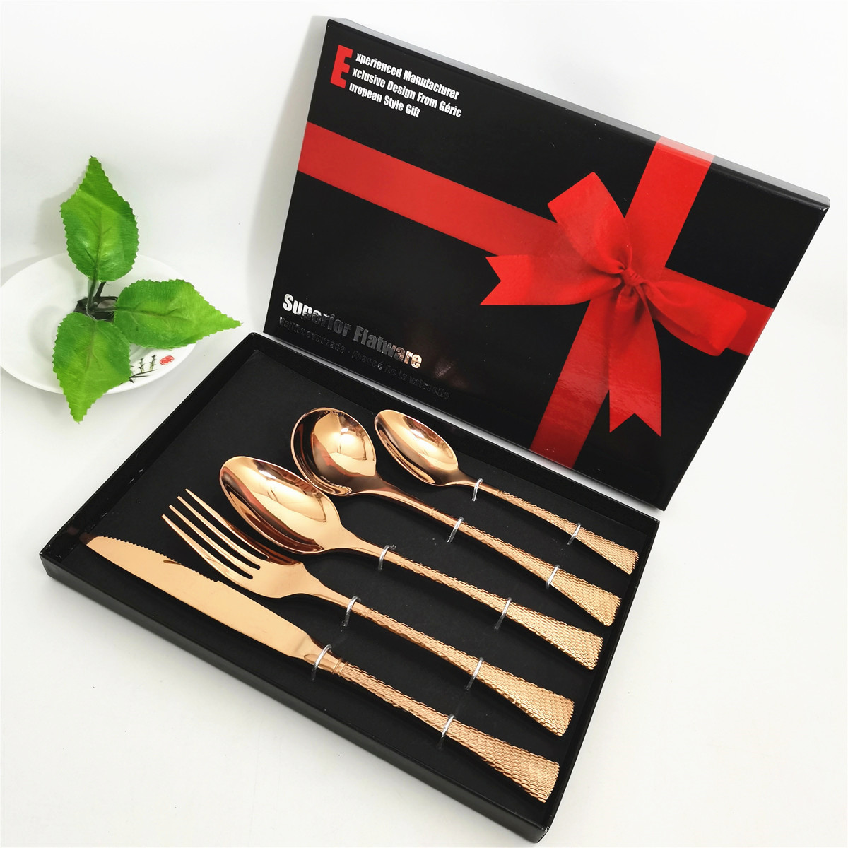 New Era Elegance A169 Series 5-piece Western-style 304 tableware set, wholesale stainless steel tableware in Jieyang Application Scenario