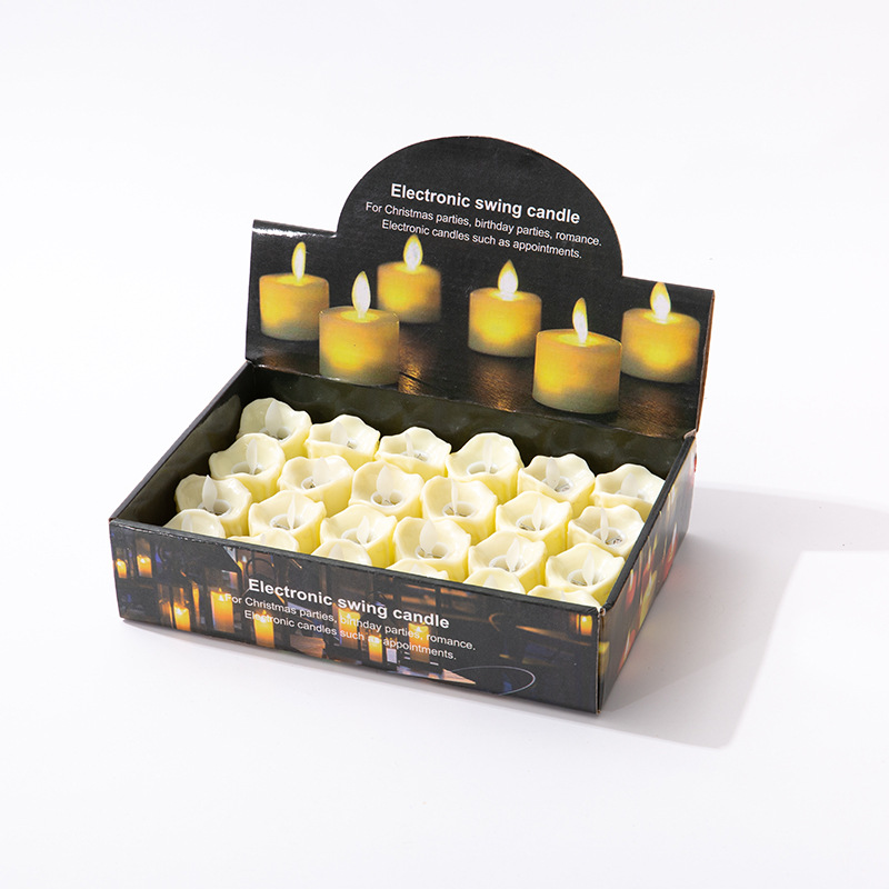 Factory direct supply of Halloween party illuminated electronic candles, bar and wedding decoration led simulation smokeless candles Item Picture