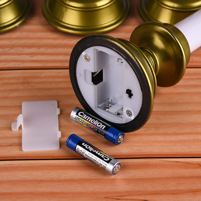 Candlestick pole wax marriage led electronic candle custom manufacturer direct supply pp cylindrical creative candle household decoration items Application Scenario